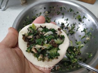 香菇青菜小笼包的做法步骤：10