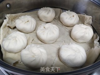 香菇青菜小笼包的做法步骤：13