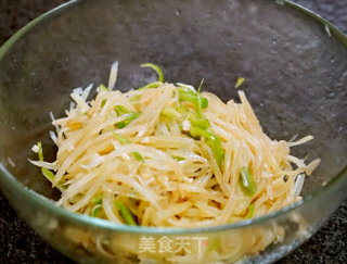 酸辣土豆丝的做法步骤：4