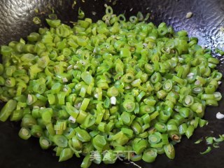 豆角鸡蛋打卤面的做法步骤：3