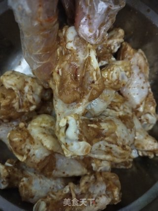 烤鸡翅根的做法步骤：2