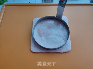 鱼子酱火腿简易汉堡的做法步骤：4