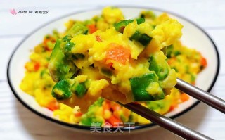 鸡蛋胡萝卜炒鸡蛋的做法步骤：14