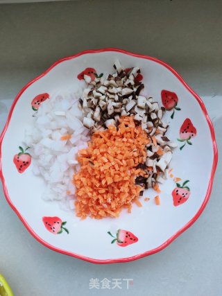 水汆豆腐鸡肉丸子的做法步骤：5