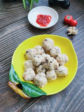 水汆豆腐鸡肉丸子的做法步骤：14