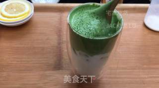 仿400次抹茶奶茶，简单快手，醇厚奶香配上抹茶清香，一口下去非常惬意。的做法步骤：7
