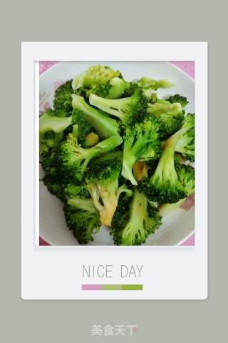 白灼花椰菜的做法步骤：6