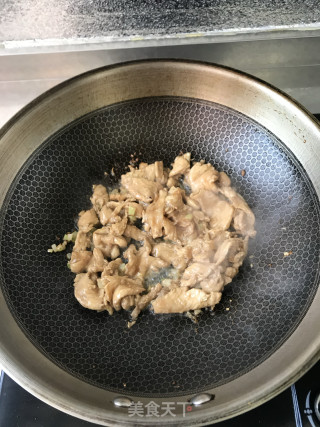 尖椒鸡片的做法步骤：6