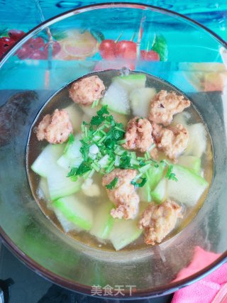 冬瓜丸子汤的做法步骤：7