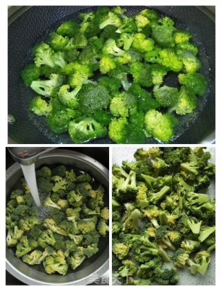 鸡肉洋葱炒西兰花的做法步骤：2