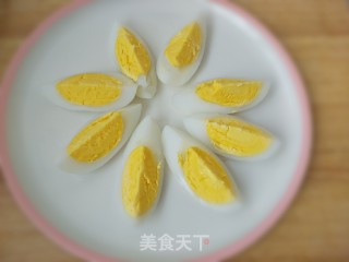 香葱拌鹅蛋的做法步骤：4