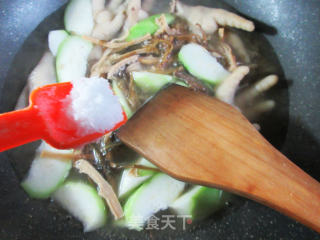 笋干菜夜开花煮鸡爪的做法步骤：7