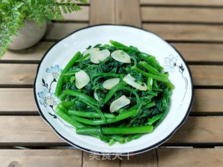 蒜香南瓜苗的做法步骤：13