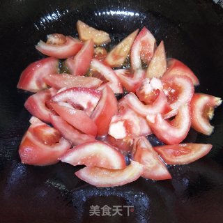 番茄桑芽煮蛋的做法步骤：6