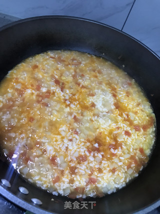 土豆烩西红柿汤饭的做法步骤：9