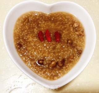 青豆小米核桃粥的做法步骤：4