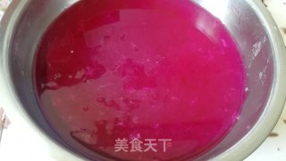 自制手搓彩虹玫瑰冰粉的做法步骤：4