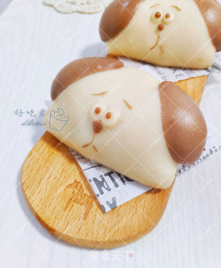 小狗荷叶饼的做法步骤：13