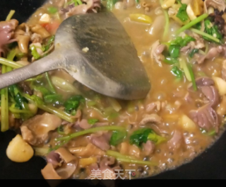 炒鸡肾的做法步骤：4
