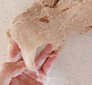 水合法#手揉#黑全麦椰蓉小餐包的做法步骤：3