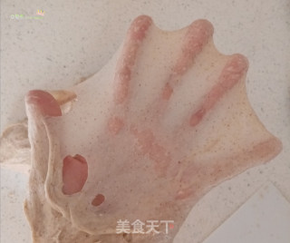水合法#手揉#黑全麦椰蓉小餐包的做法步骤：5