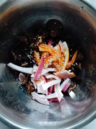 凉拌木耳的做法步骤：5