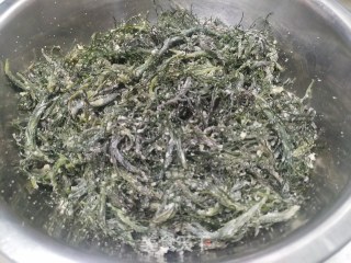 蒸猪毛菜(猪毛缨)的做法步骤：7