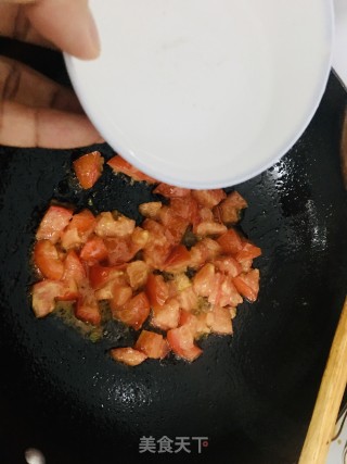 番茄牛肉的做法步骤：5