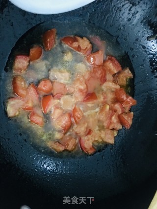 番茄牛肉的做法步骤：6