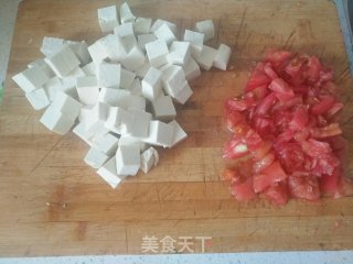 茄汁肉末豆腐的做法步骤：2