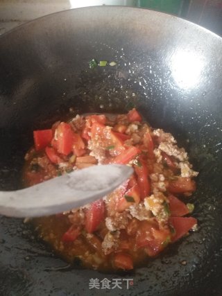 茄汁肉末豆腐的做法步骤：8