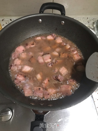 叉烧酱红烧肉的做法步骤：6