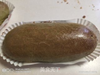 抹茶肉松面包的做法步骤：12