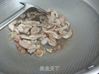 鲜蘑炒肉的做法步骤：7