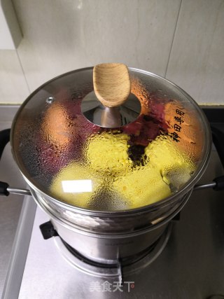 杂粮蒸的做法步骤：4
