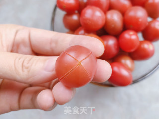 冰糖西梅圣女果的做法步骤：2