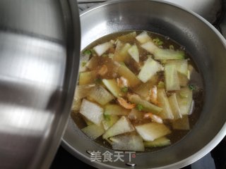 虾仁冬瓜汤的做法步骤：16