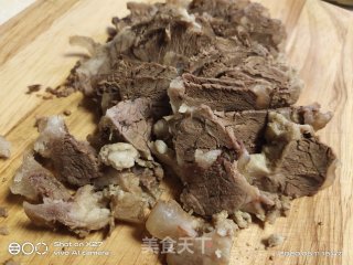 腐竹拌酱牛肉的做法步骤：3