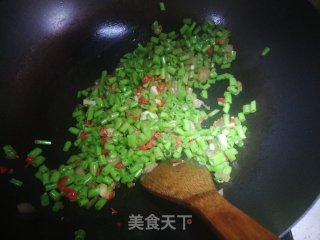 空心菜梗炒榨菜的做法步骤：7
