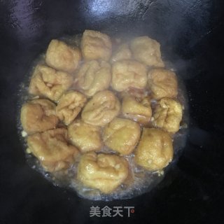 蚝油油豆腐的做法步骤：7