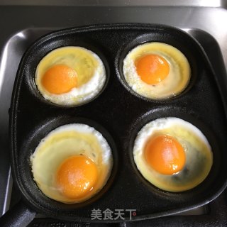 蛋肉堡的做法步骤：5