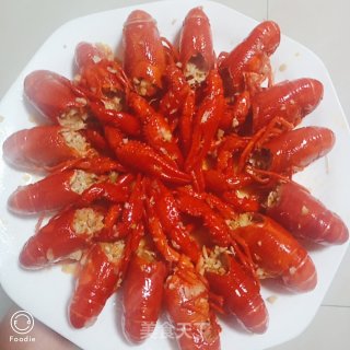 金色蒜蓉小龙虾的做法步骤：9