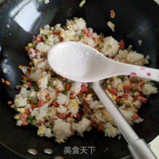 蛋炒饭的做法步骤：10