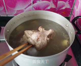 海带筒骨汤的做法步骤：8