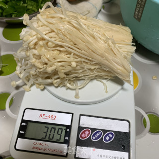 烤金针菇的做法步骤：1