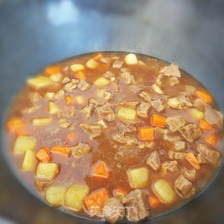 牛肉炖土豆的做法步骤：12