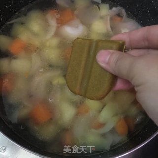 咖喱海鲜锅的做法步骤：10