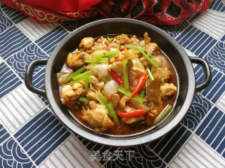 芹菜洋葱炖鸡腿的做法步骤：19