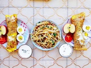 全麦煎饼果子的做法步骤：24