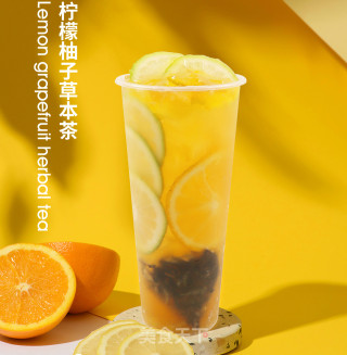 柠檬柚子草本茶的做法步骤：12
